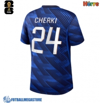 Fotballdrakt Herre Frankrike Rayan Cherki #24 Hjemmedrakt VM 2026 Kortermet